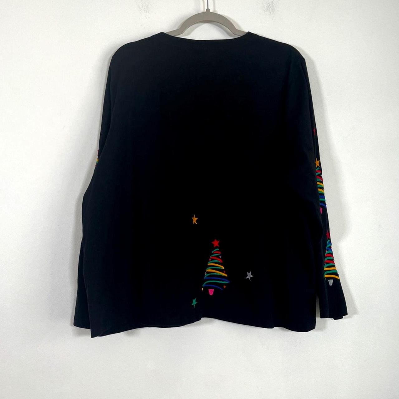 Source Unknown Women's Sweater - Black/Multi - 3X… - image 3