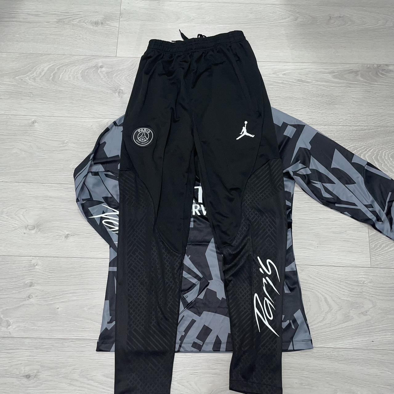 PSG black and grey training set PSG Size M Brand... Depop