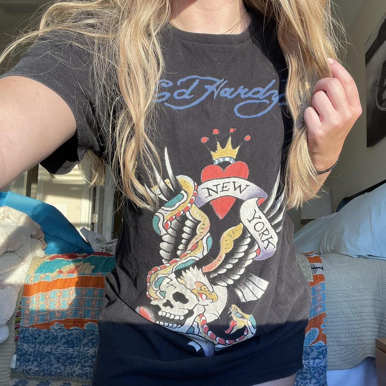 Store Rare vintage Ed hardy top