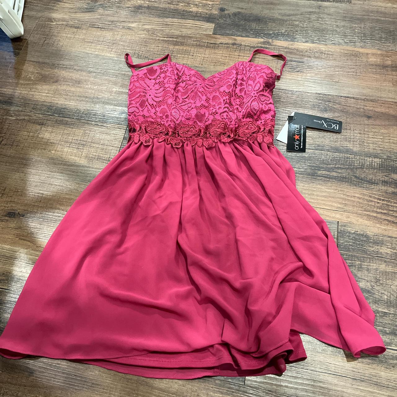 Bcx dress pink best sale