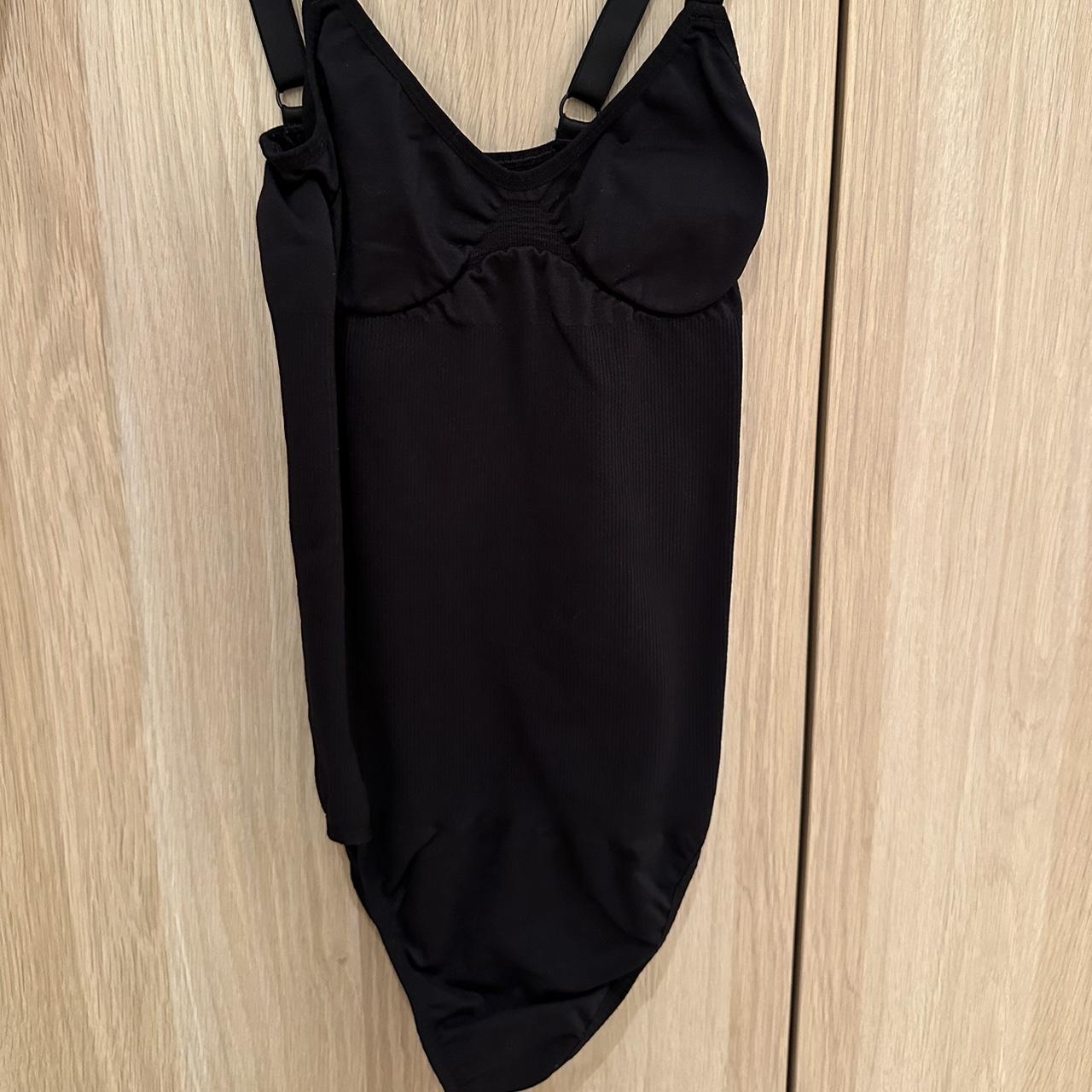 Skims dupe black sculpting bodysuit ASOS Barley... Depop