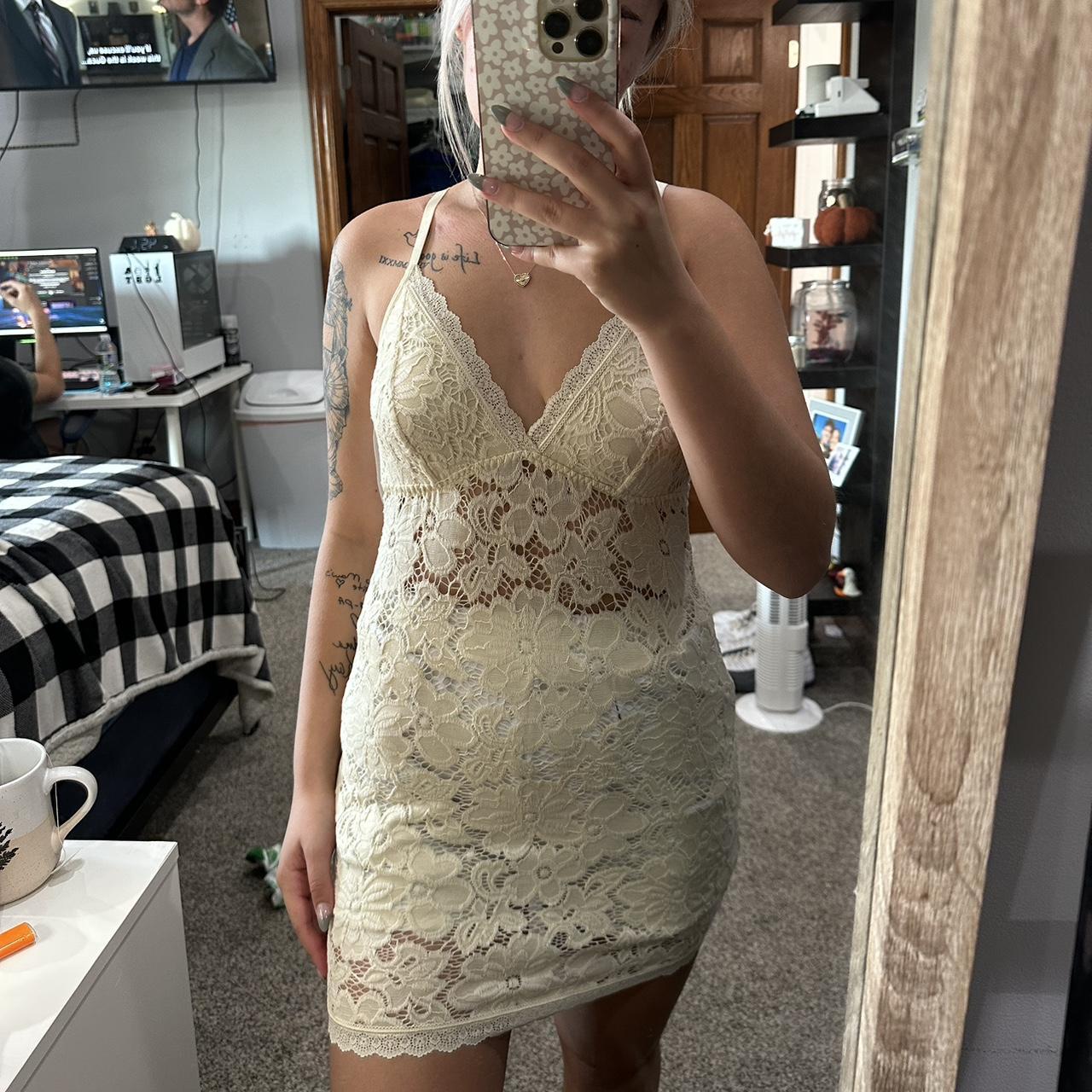 Brand new with tags forever 21 Cream lace Depop - Main Image