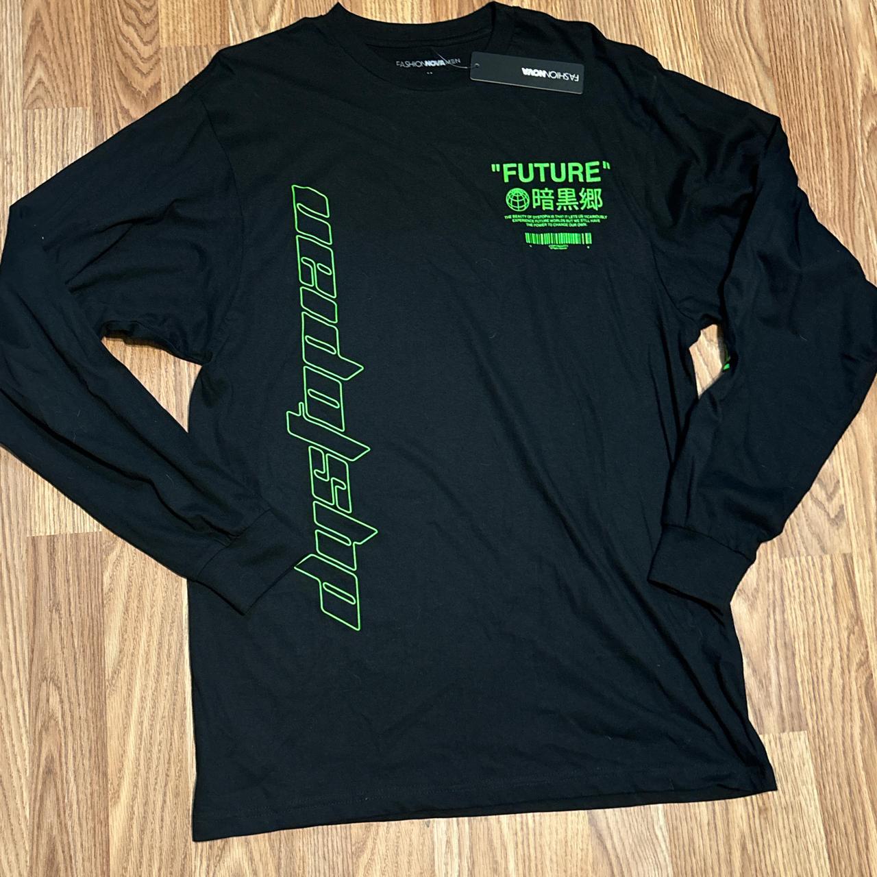 Fashion Nova Men Long Sleeve Shirt