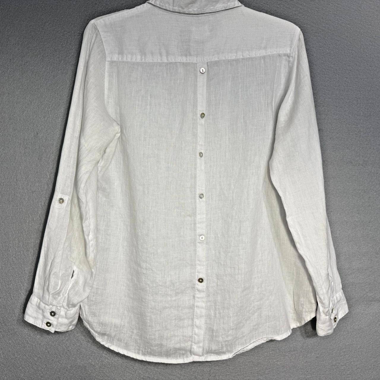 Source Unknown Women's Blouse - White - M – Sigri… - image 2