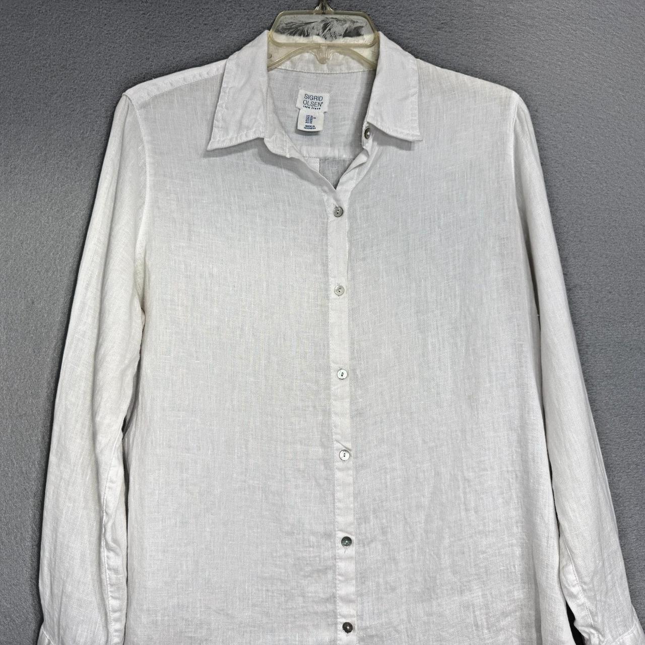 Source Unknown Women's Blouse - White - M – Sigri… - image 3