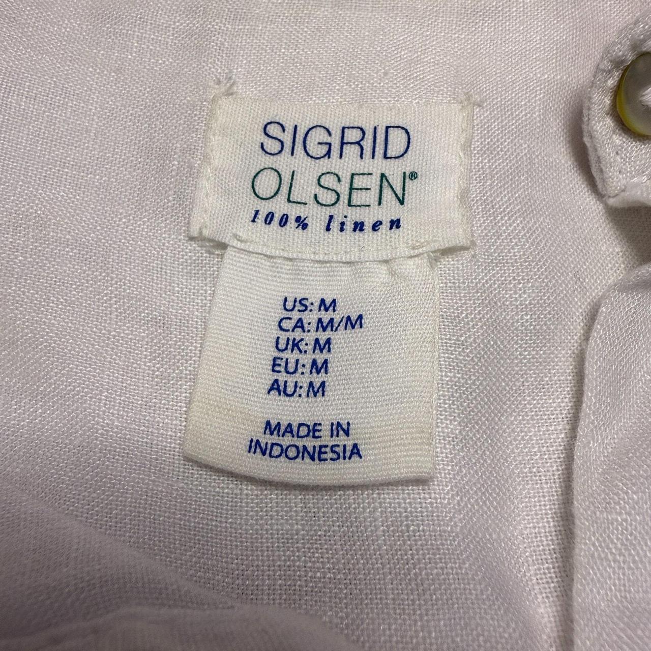 Source Unknown Women's Blouse - White - M – Sigri… - image 5