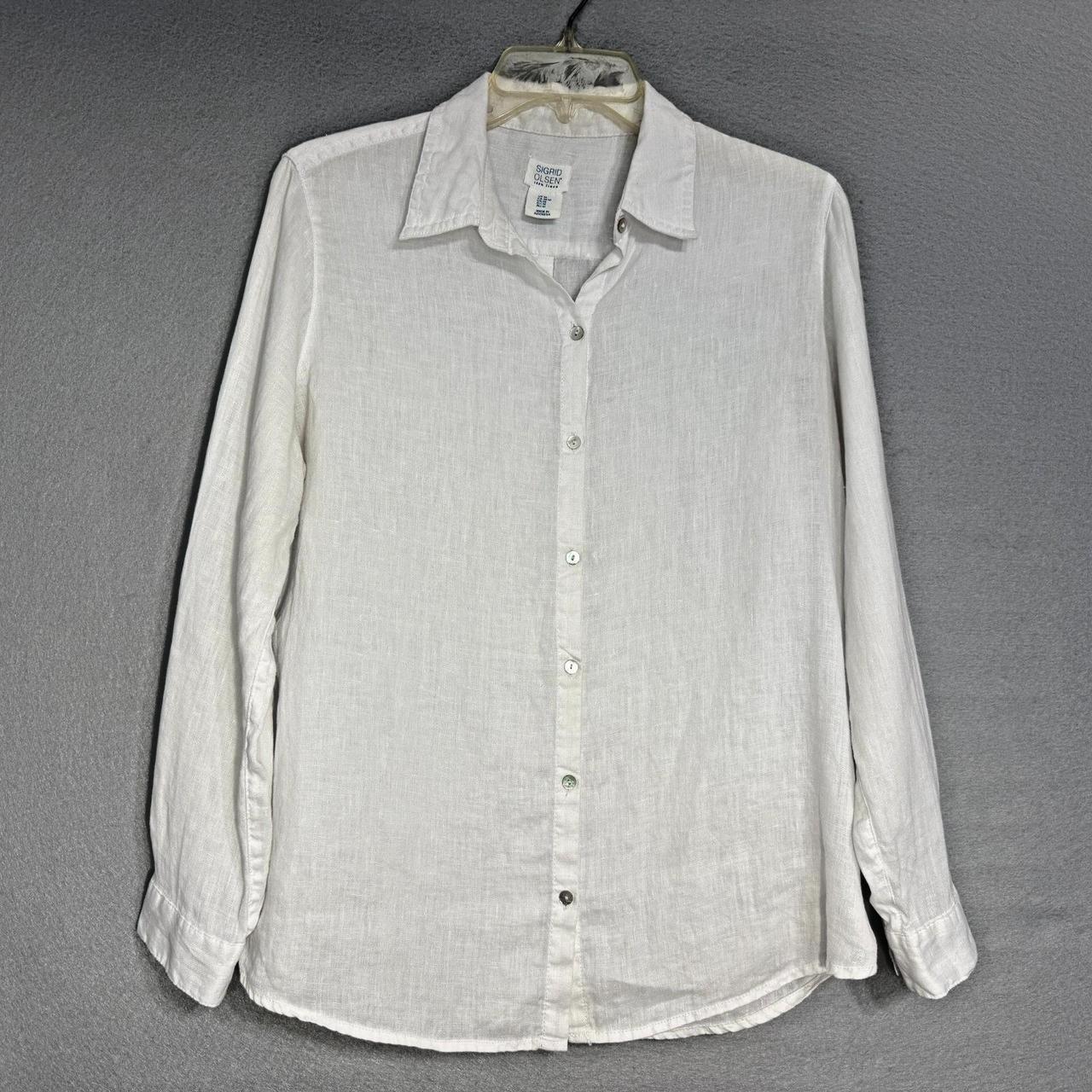 Source Unknown Women's Blouse - White - M – Sigri… - image 1