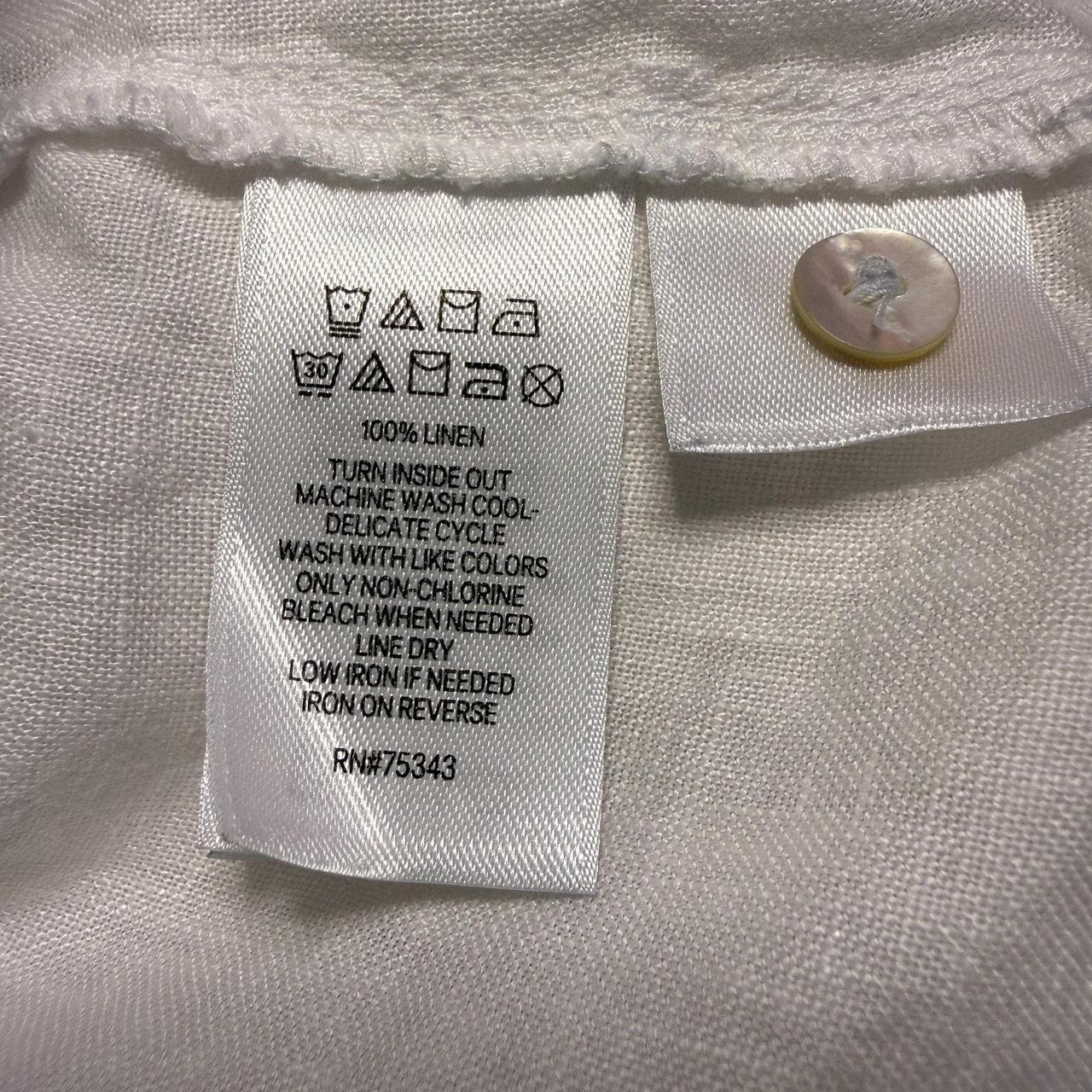 Source Unknown Women's Blouse - White - M – Sigri… - image 6