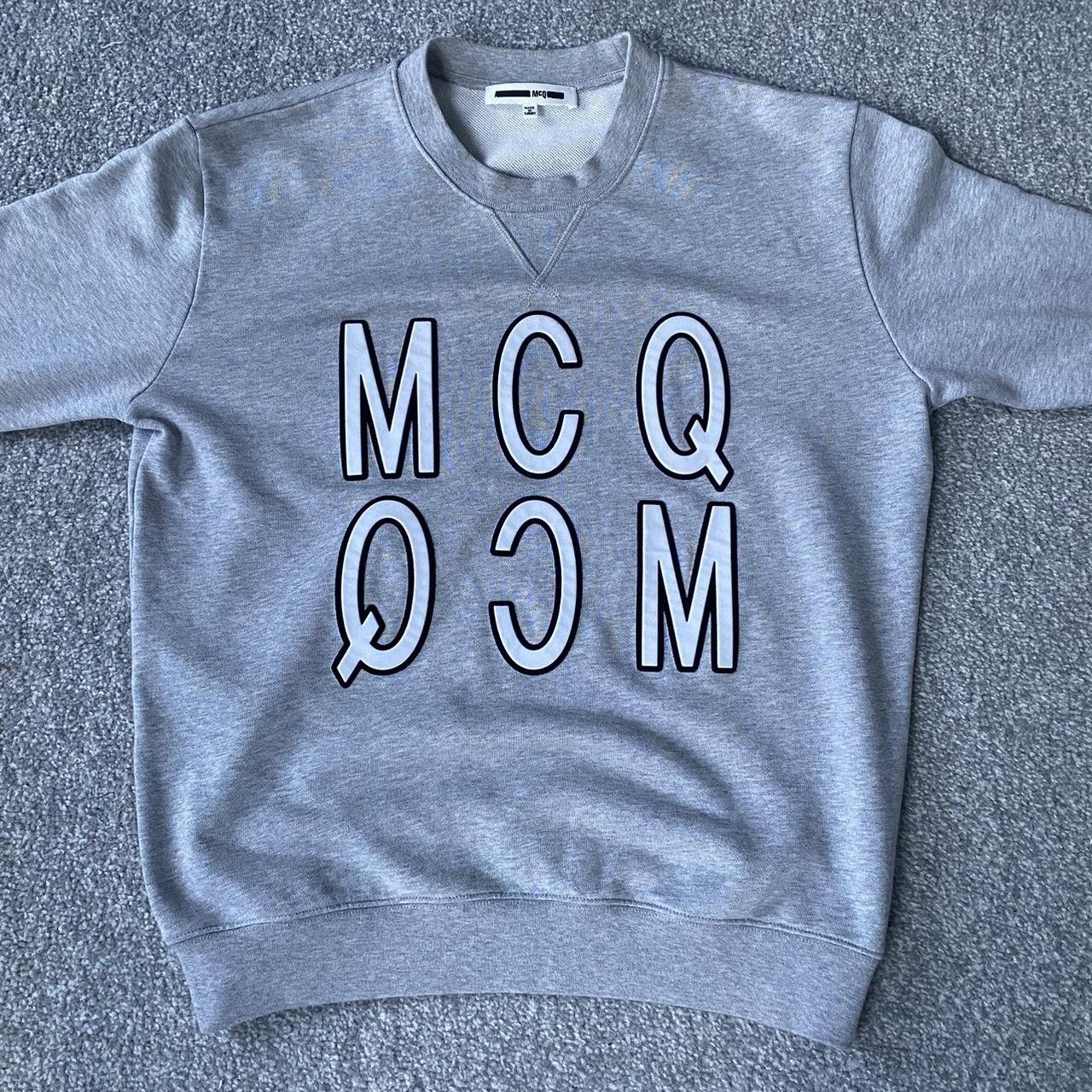 Alexander mcqueen grey jumper best sale