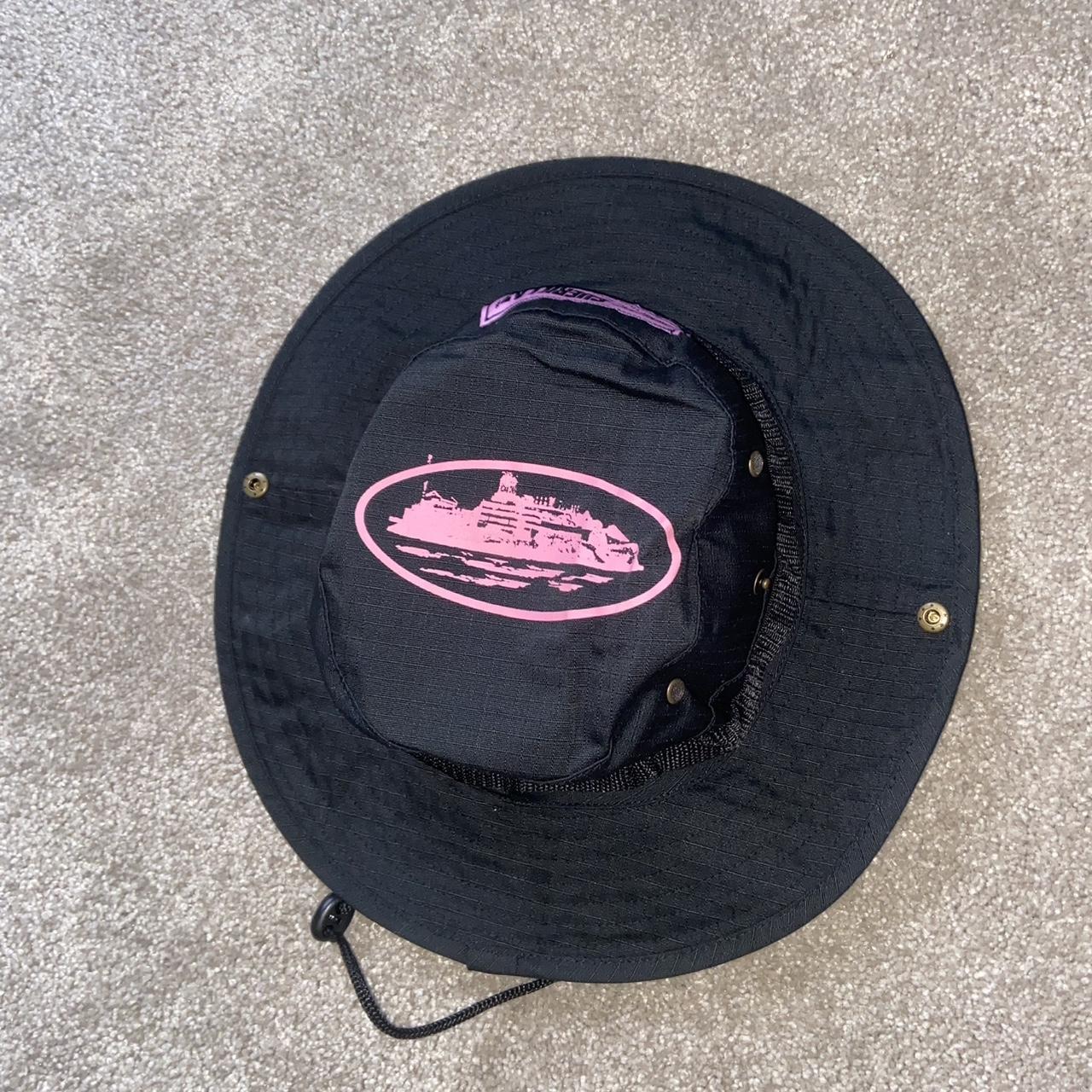 Corteiz black and pink bucket hat New without tags | Depop