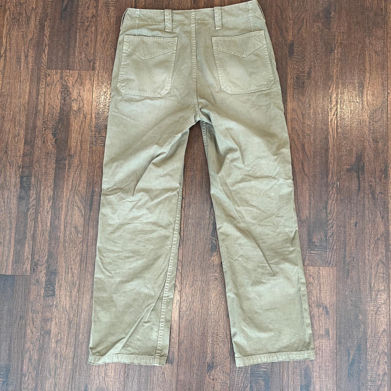 visvim 色濃く GIFFORD PANTS DMGD GREY 2