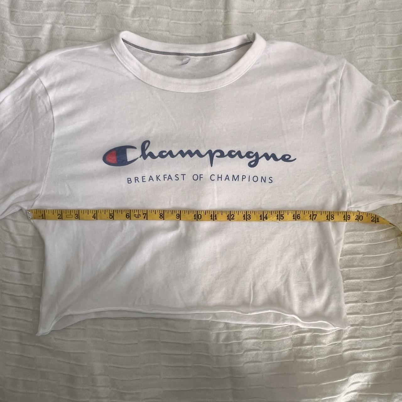 Champagne breakfast of champions sales sweatshirt