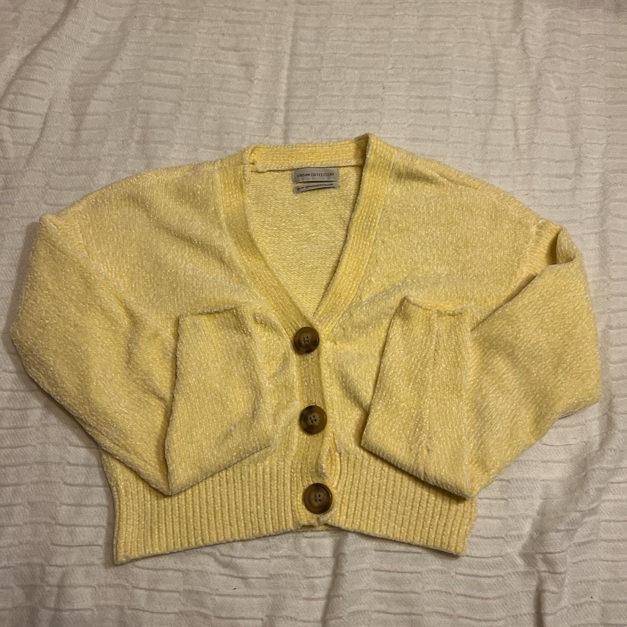 Urban outfitters sale yellow cardigan