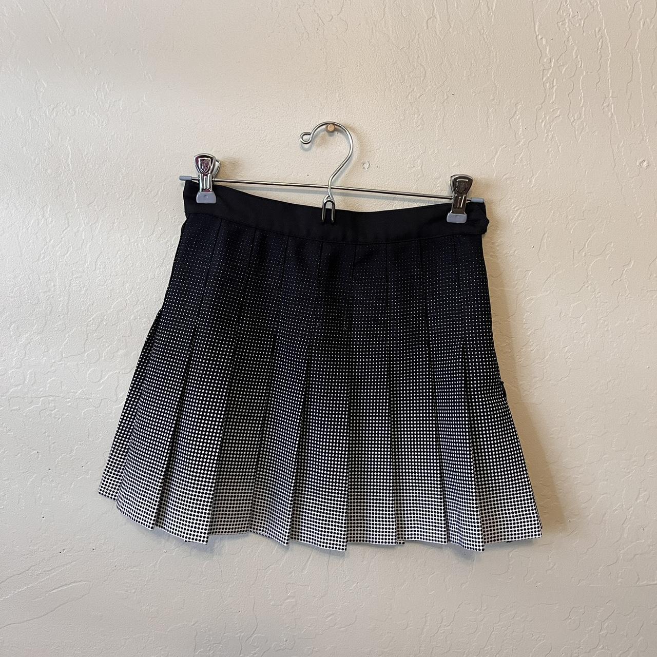 Apparel Tennis Skirt Black And White Apparel Tennis Skirt American