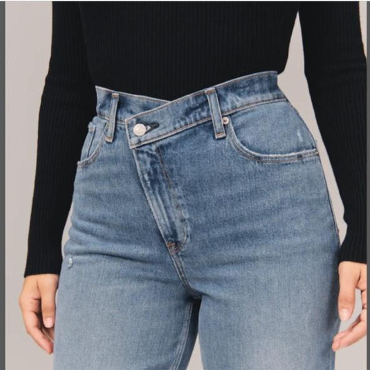 Abercrombie & fitch crossover curve love straight... Depop