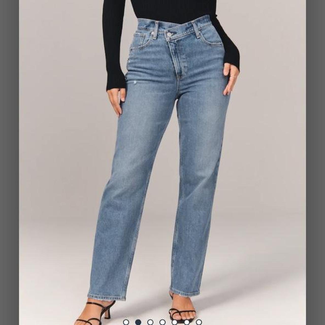 Abercrombie & fitch crossover curve love straight... Depop