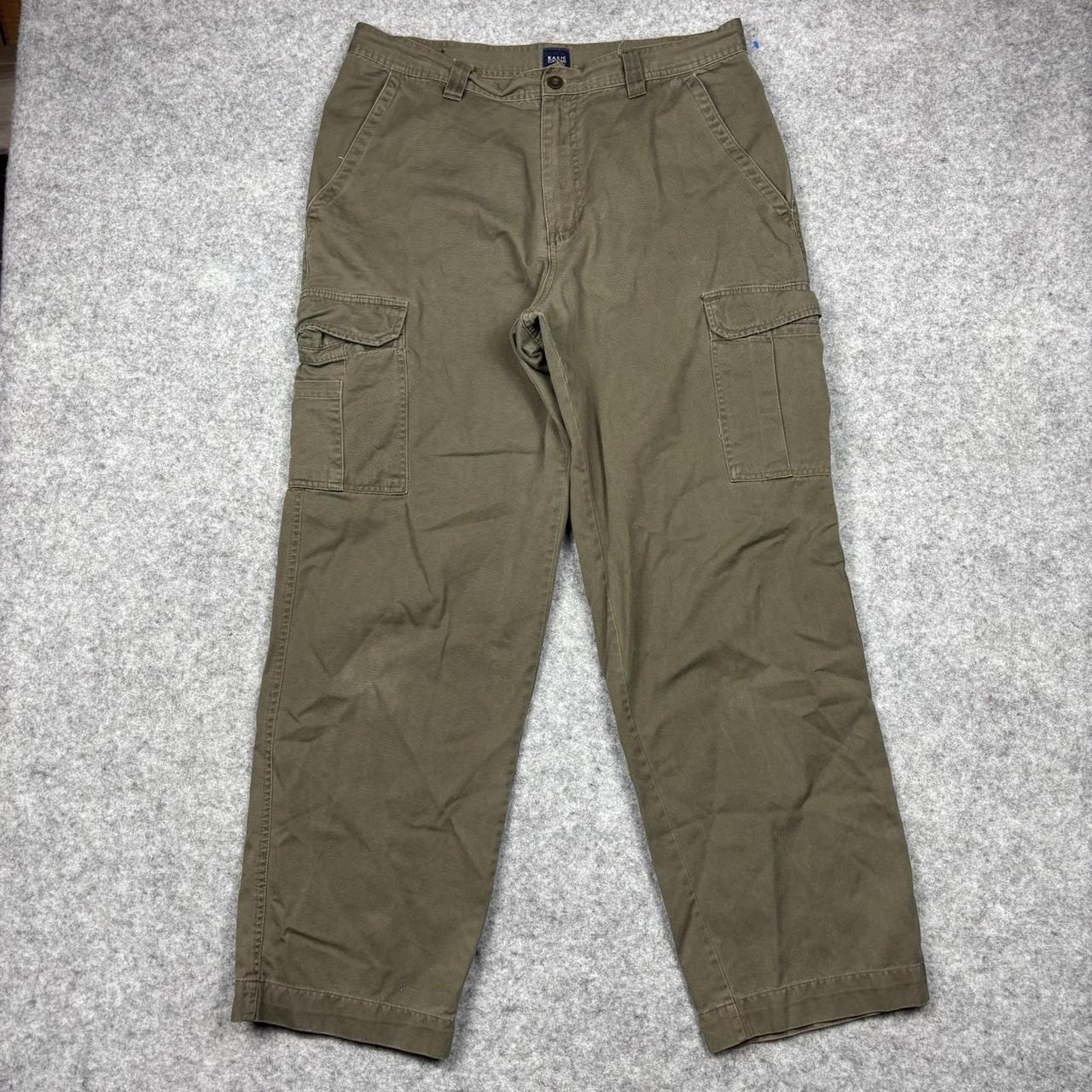 Basic Editions Men's Pants - Green - 36" – Basic … - image 1