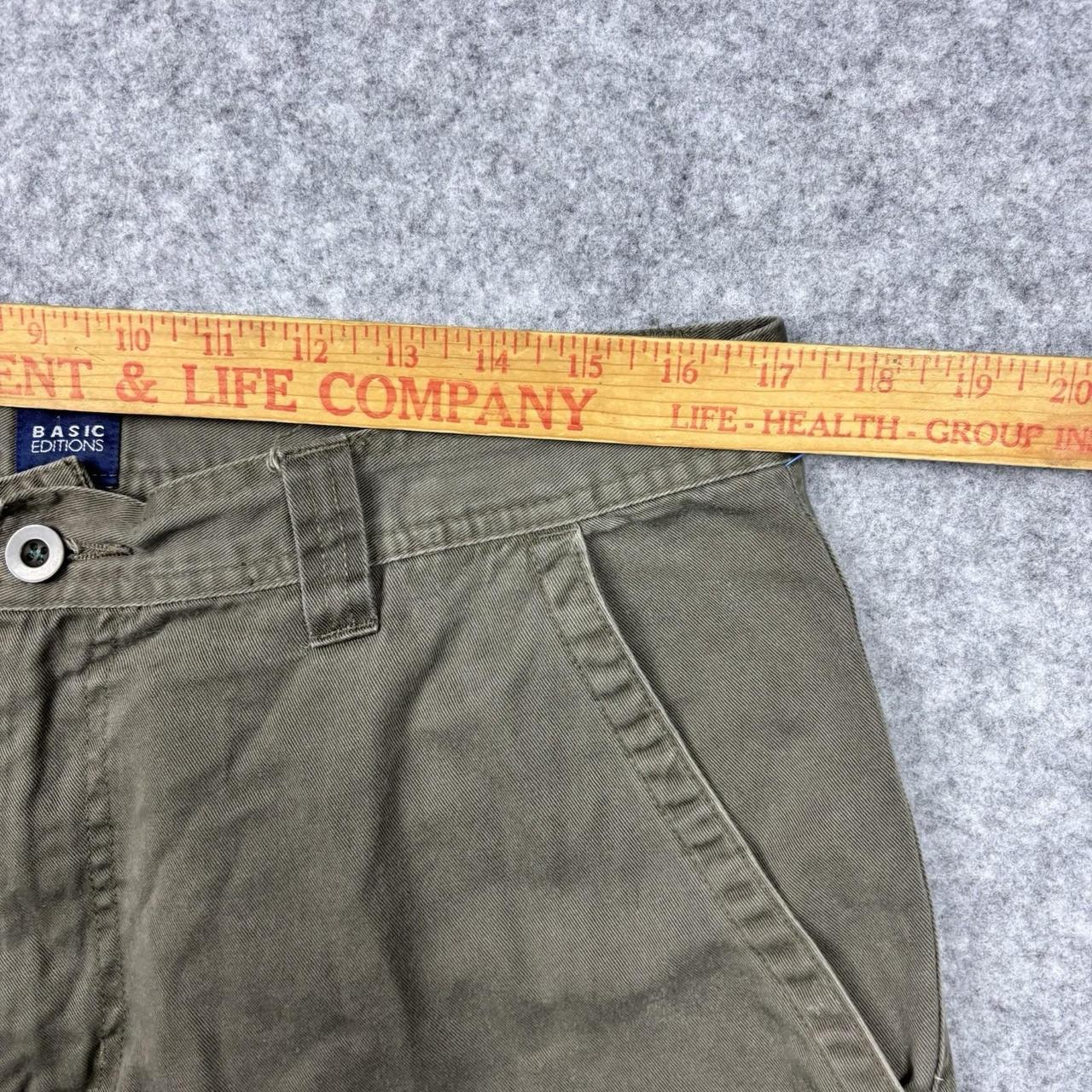 Basic Editions Men's Pants - Green - 36" – Basic … - image 5