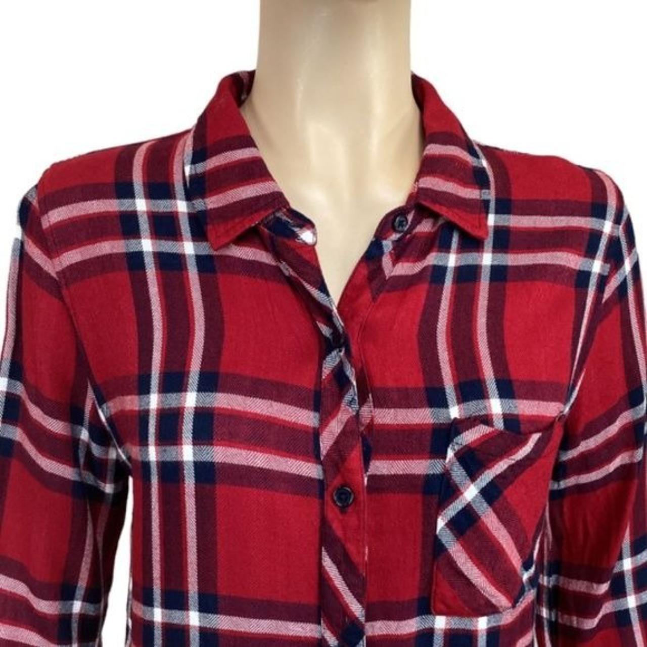 Rails Women's Shirt - Red/Multi - S – Rails Hunte… - image 2