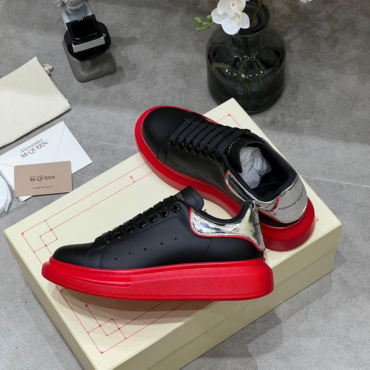 Black And Red Alexander Mcqueen Shoes Alexander McQueen Black