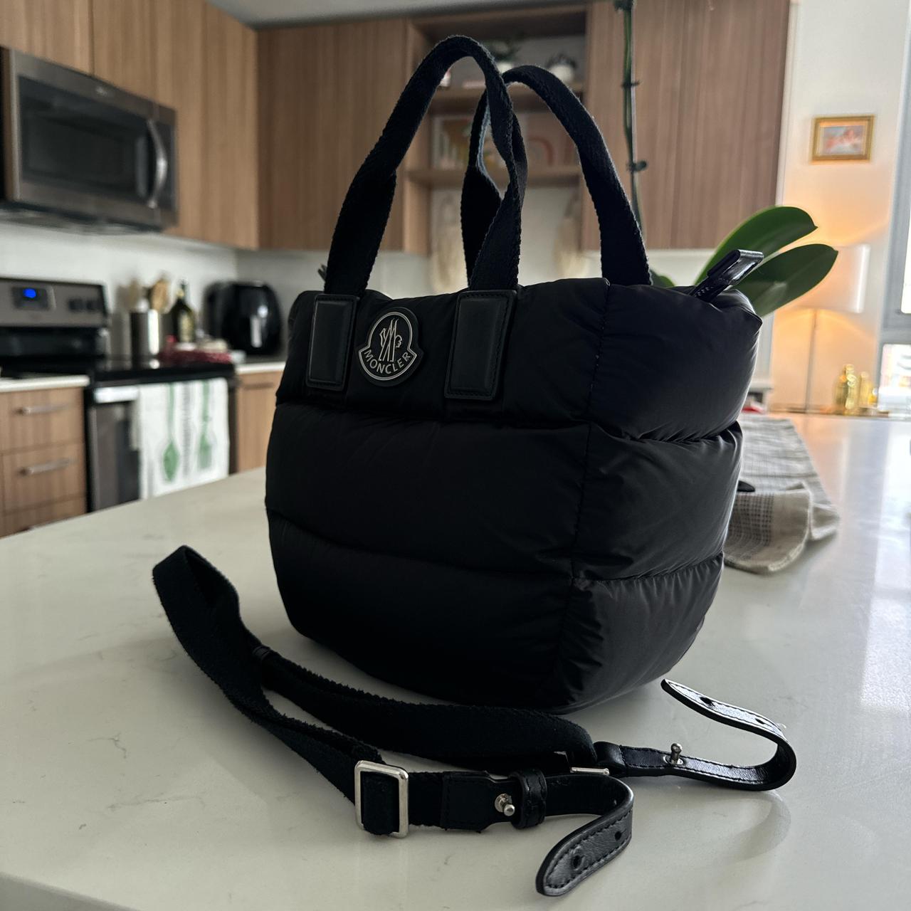 Moncler CARADOC TOTE BAG // Black/ comes with | Depop