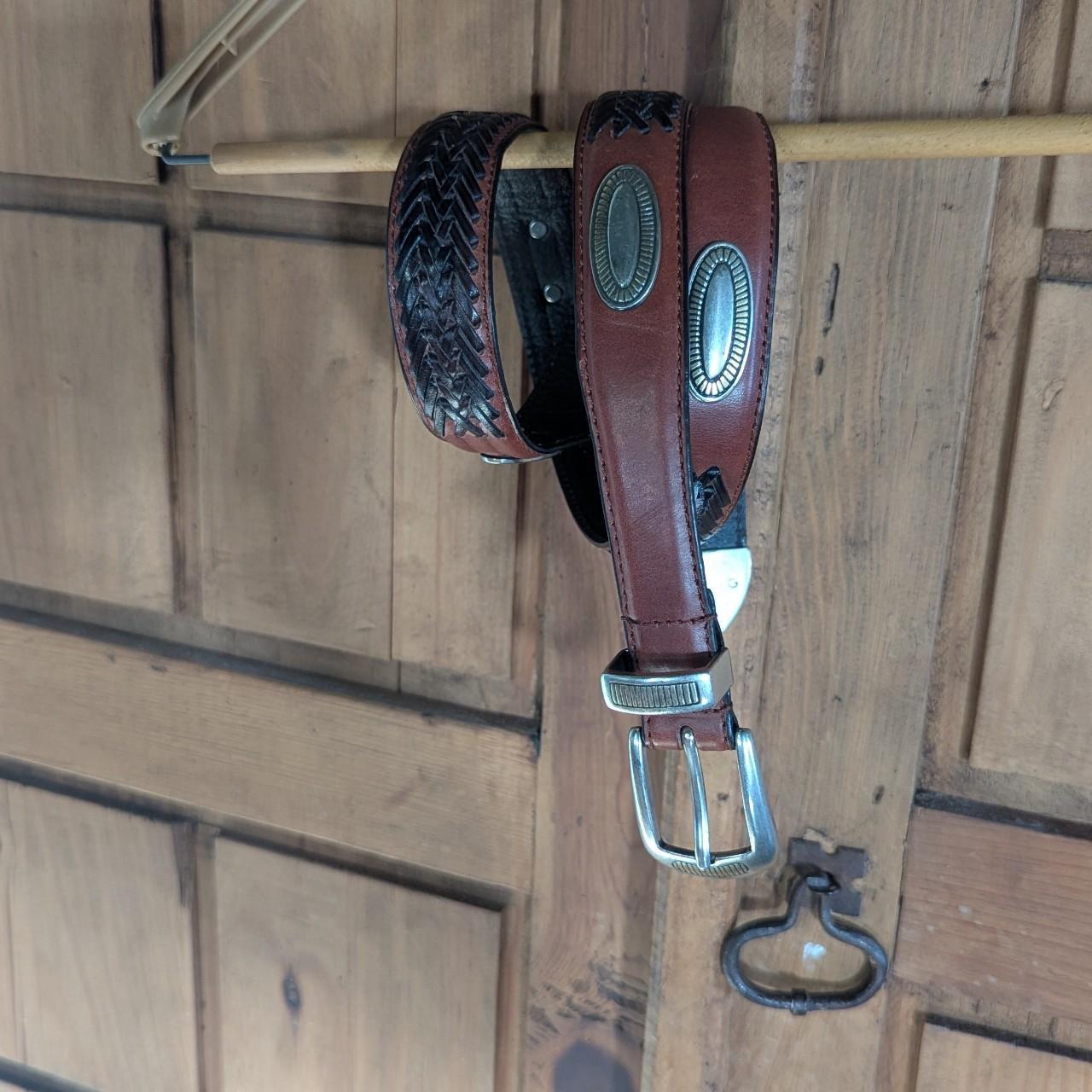 Fossil Women's Belt - Brown/Burgundy – Fossil gen… - image 1