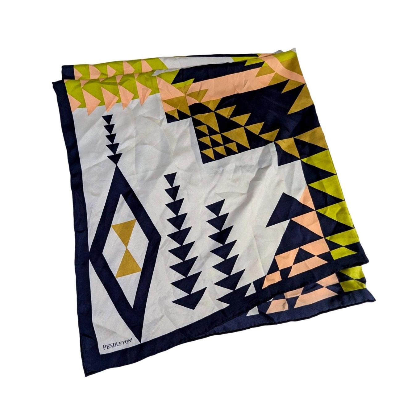 Pendleton Women's Scarf - Navy/Multi – Pendleton … - image 2