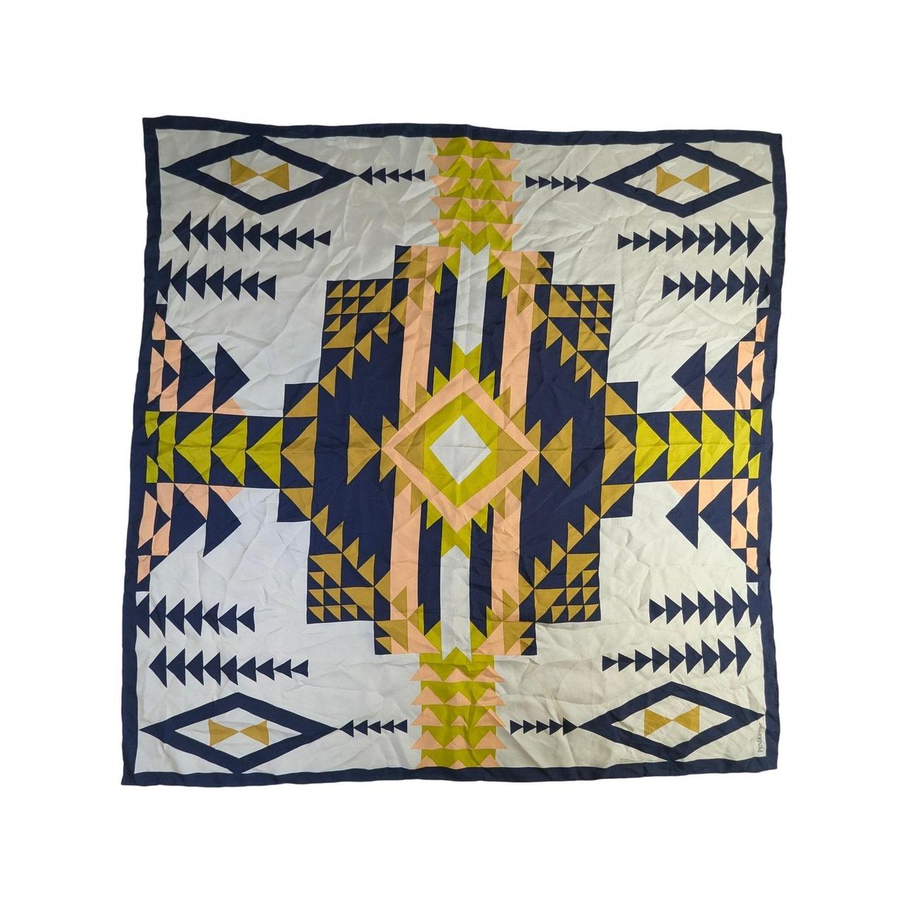 Pendleton Women's Scarf - Navy/Multi – Pendleton … - image 5