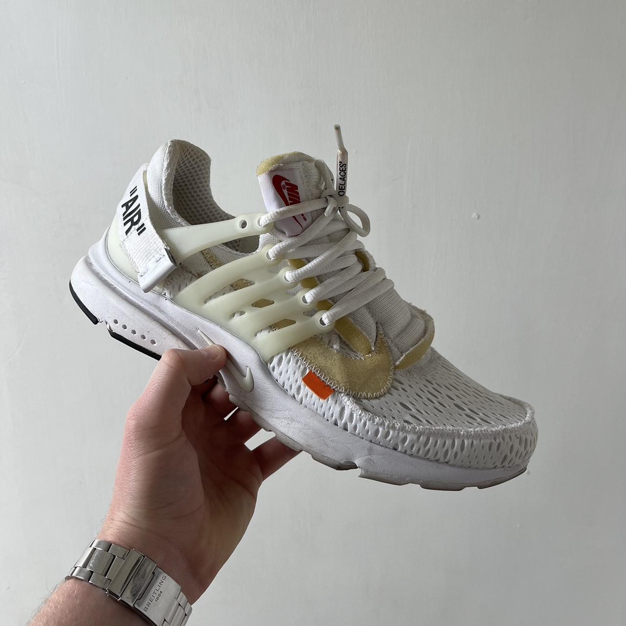 Off white clearance presto yellowing