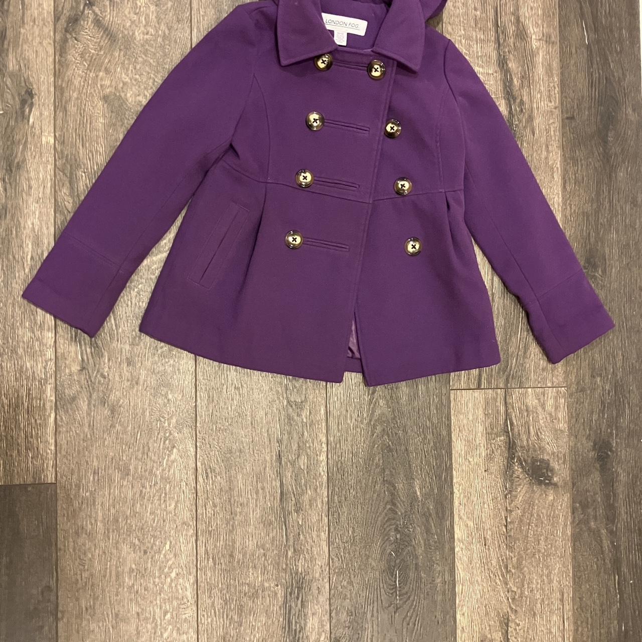 London Fog Purple coat age 10 12 yrs. coats. Depop