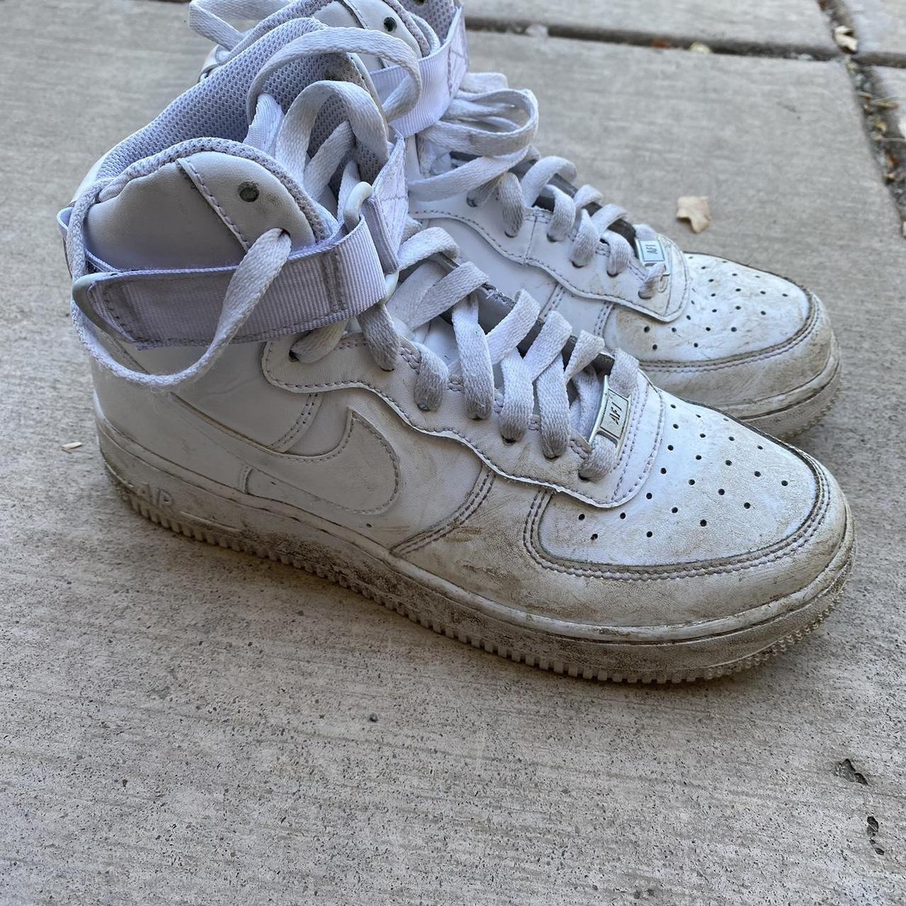 Nike Air Force 1 Sun Club. Size 5Y fits W6.5. Barely - Depop