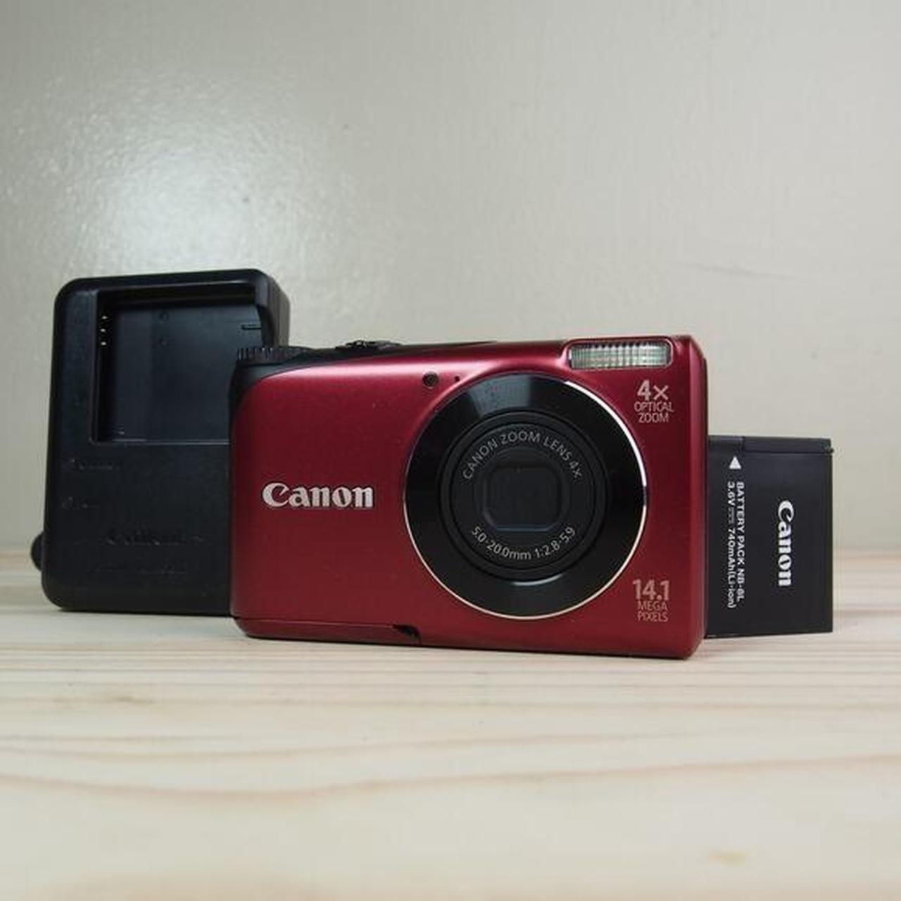 Canon PowerShot A2200 HD 141MP Red Digital Camera | Depop