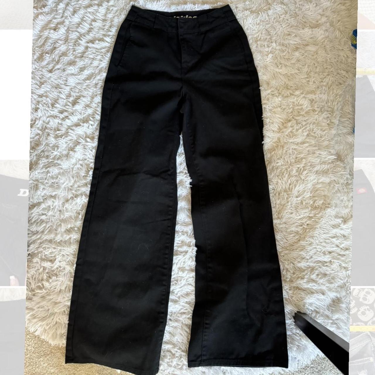 Dickies Worker Wide Leg Skater Black... - Depop