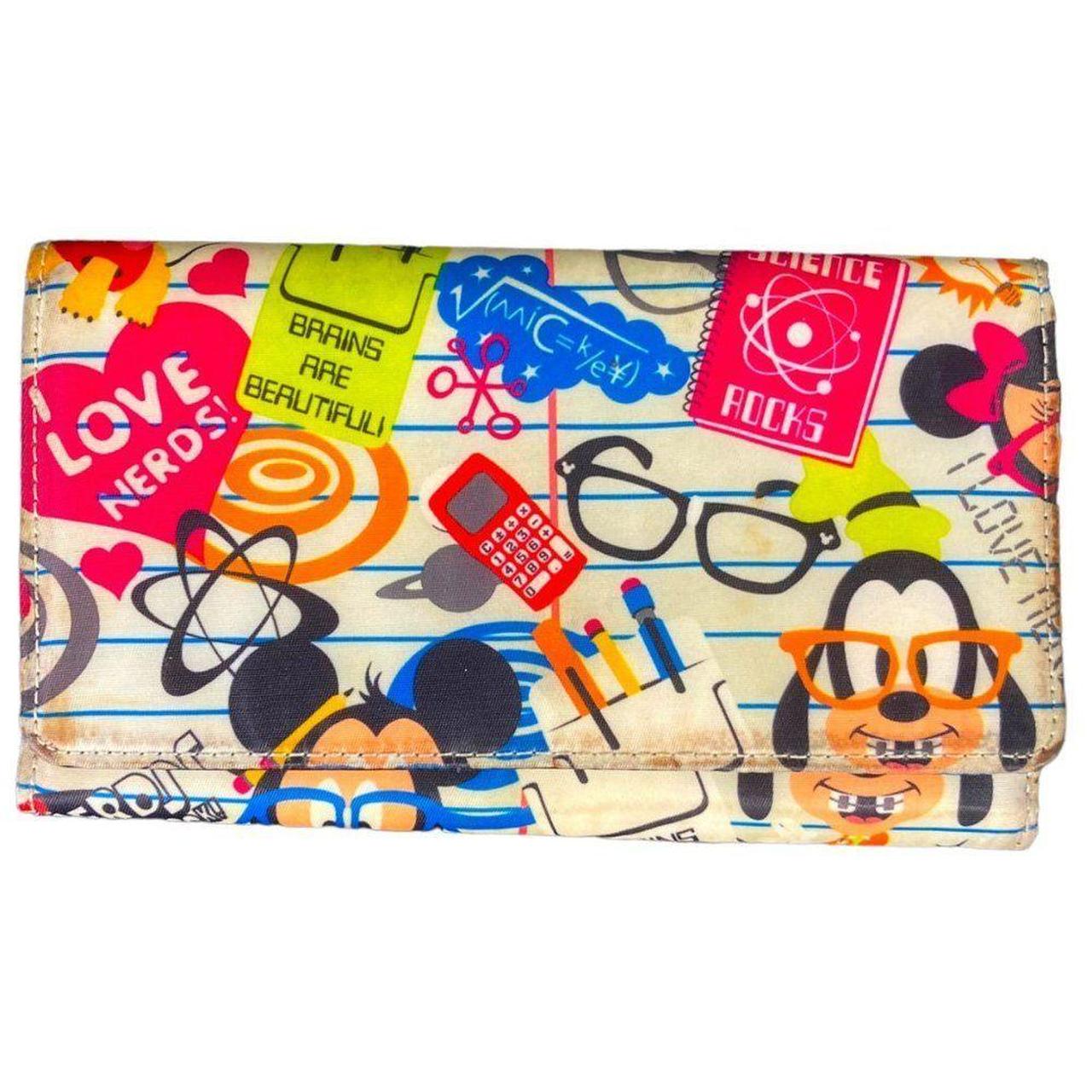 Item: Disney Mickey Parks Wallet Nerds Nerd Pluto... - Depop