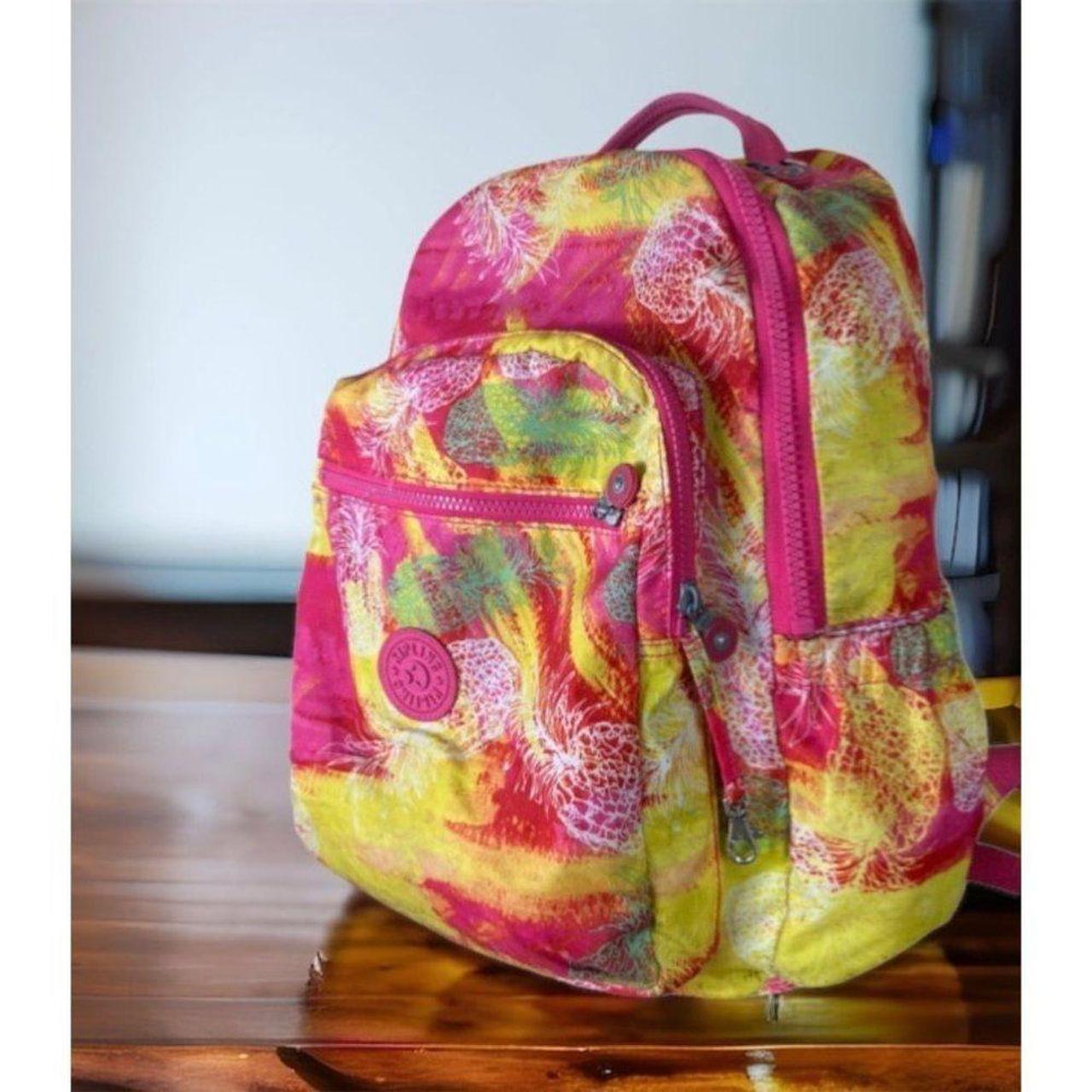 Kipling Women's Pink and Yellow Bag