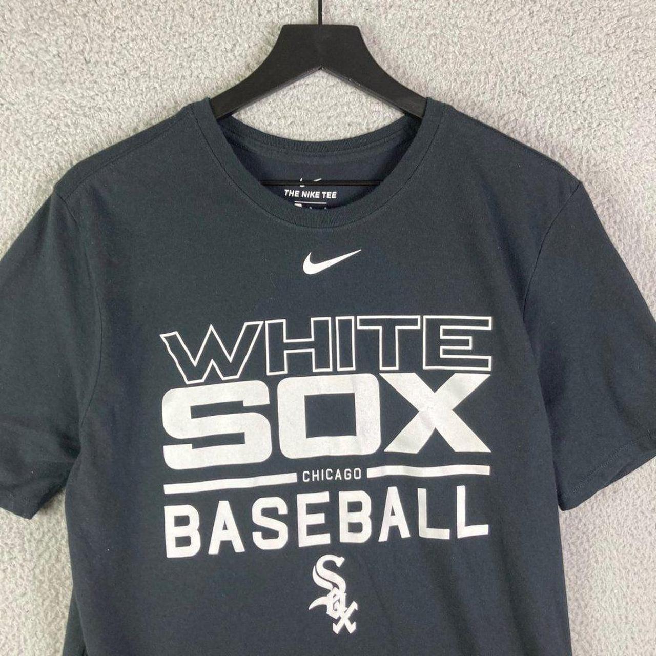 Chicago White Sox Nike Dri-Fit Script T-Shirt. Men's - Depop