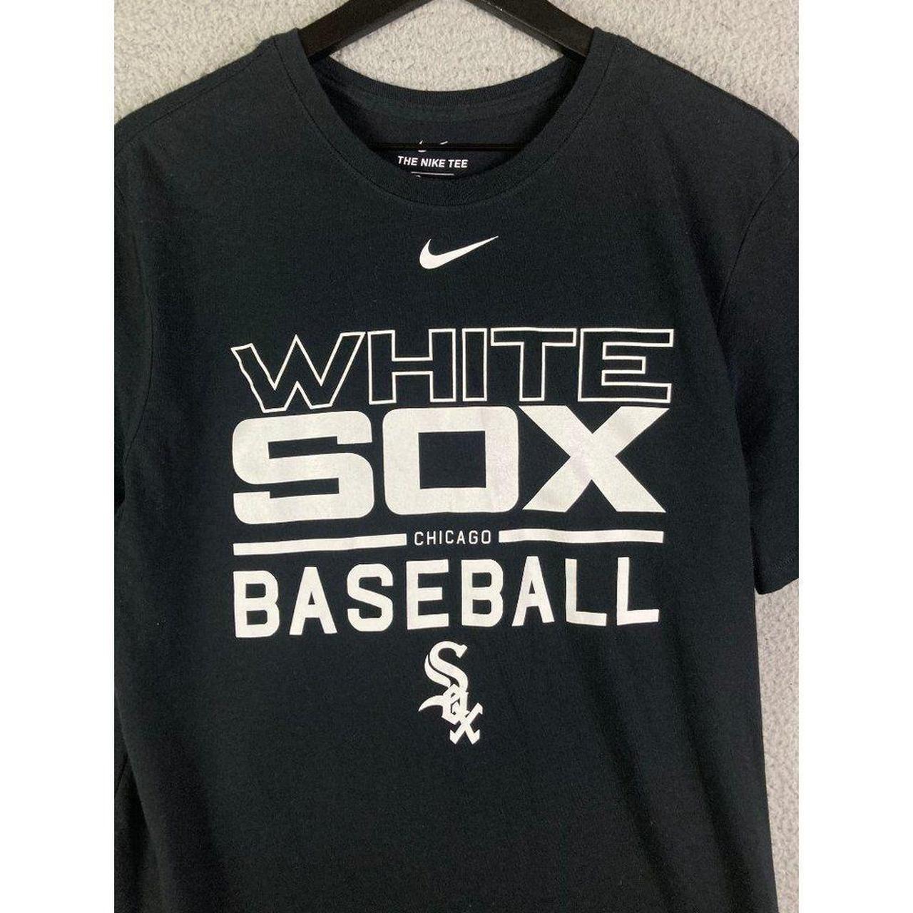 Chicago White Sox Nike Dri-Fit Script T-Shirt. Men's - Depop