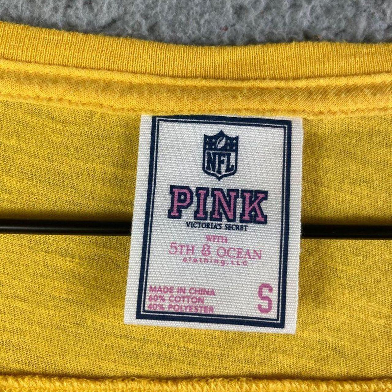 Pink steelers sweatshirt - Depop