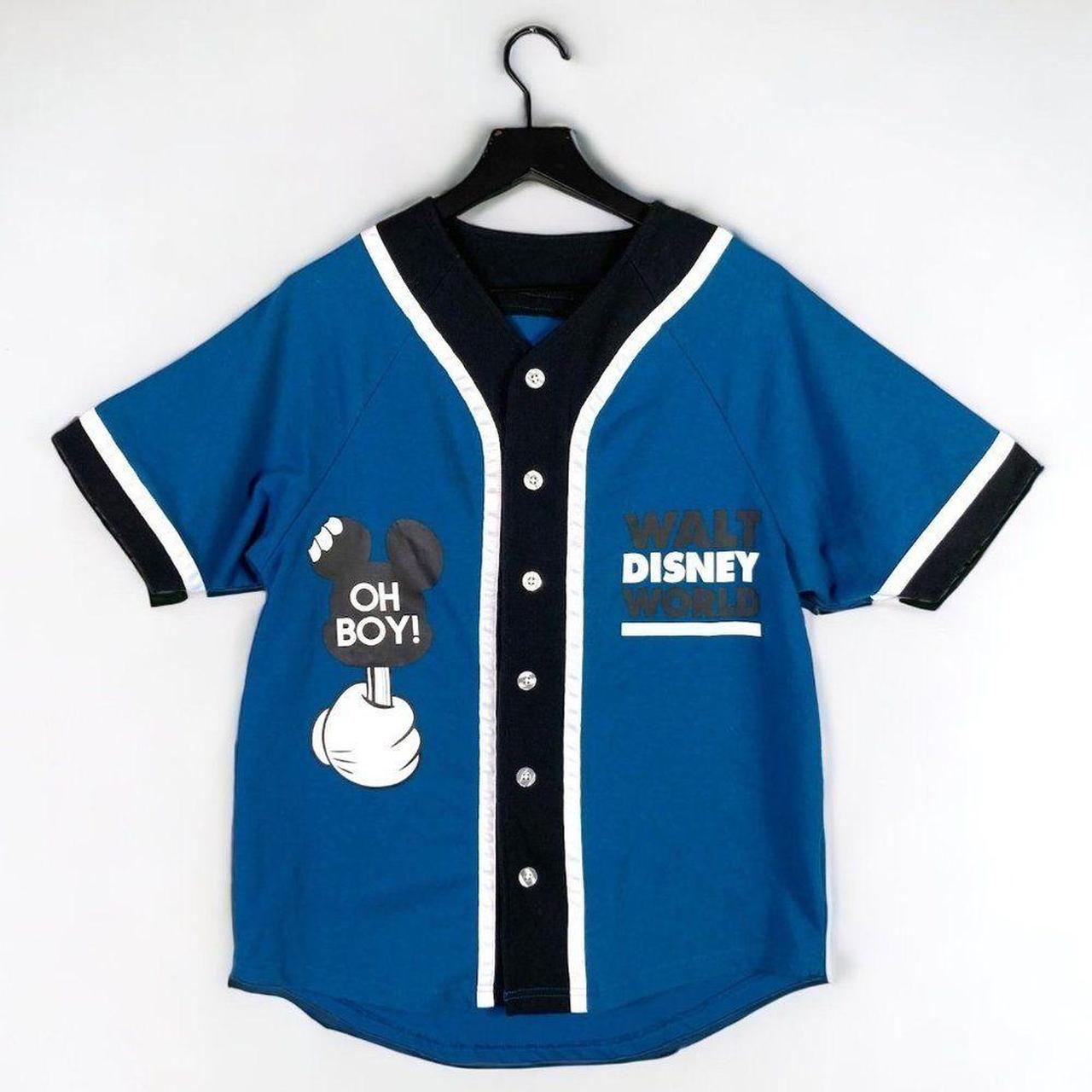 Mickey Mouse Baseball Shirts Disney Magic Kingdom Shirts Men's