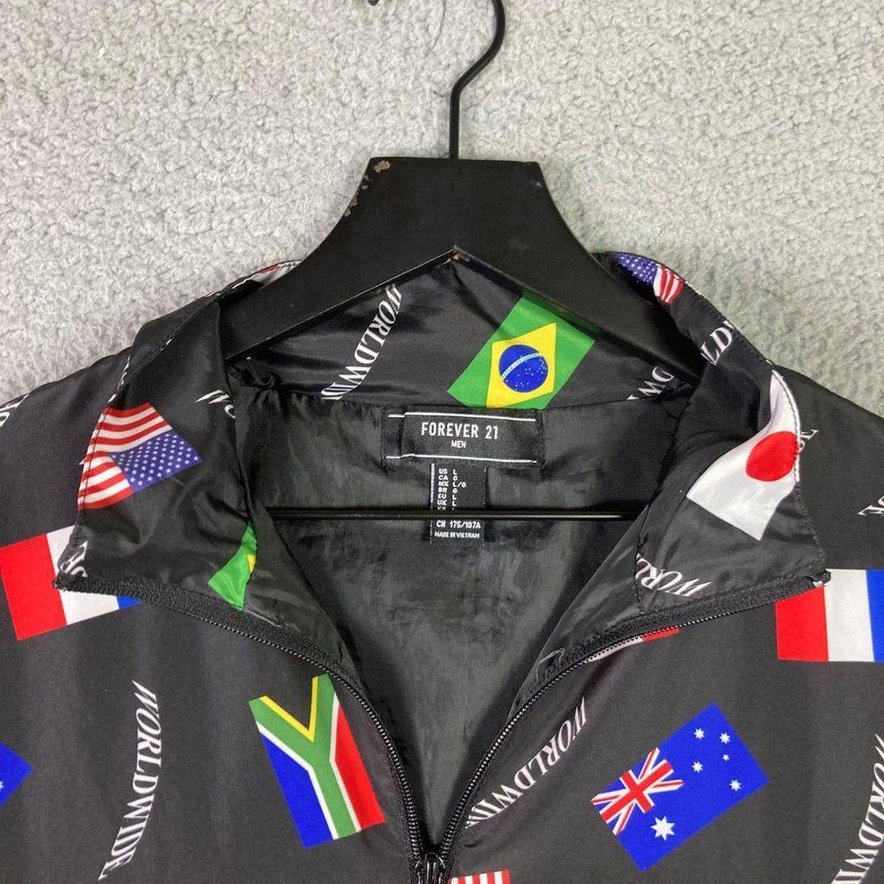 Forever 21 mens windbreaker jacket Clearance
