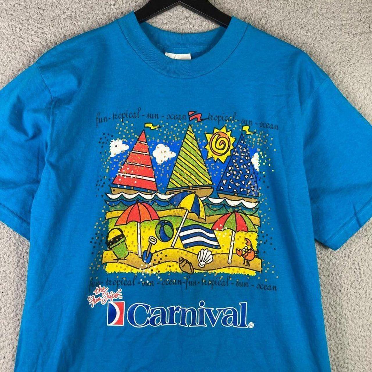 Item: Carnival Vintage Shirt Mens Size XL Cruise - Depop