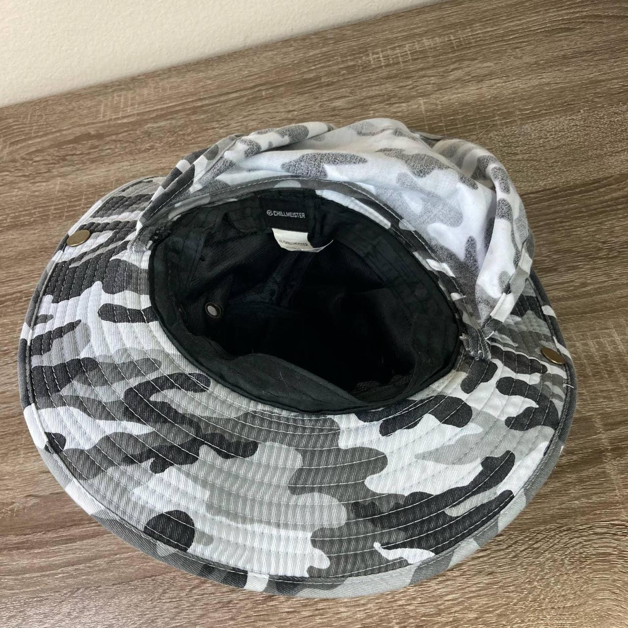 Bucket Hat Fishing Cap with Flap Unisex Adult Camo - Depop