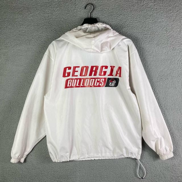 Georgia bulldogs pullover on sale windbreaker