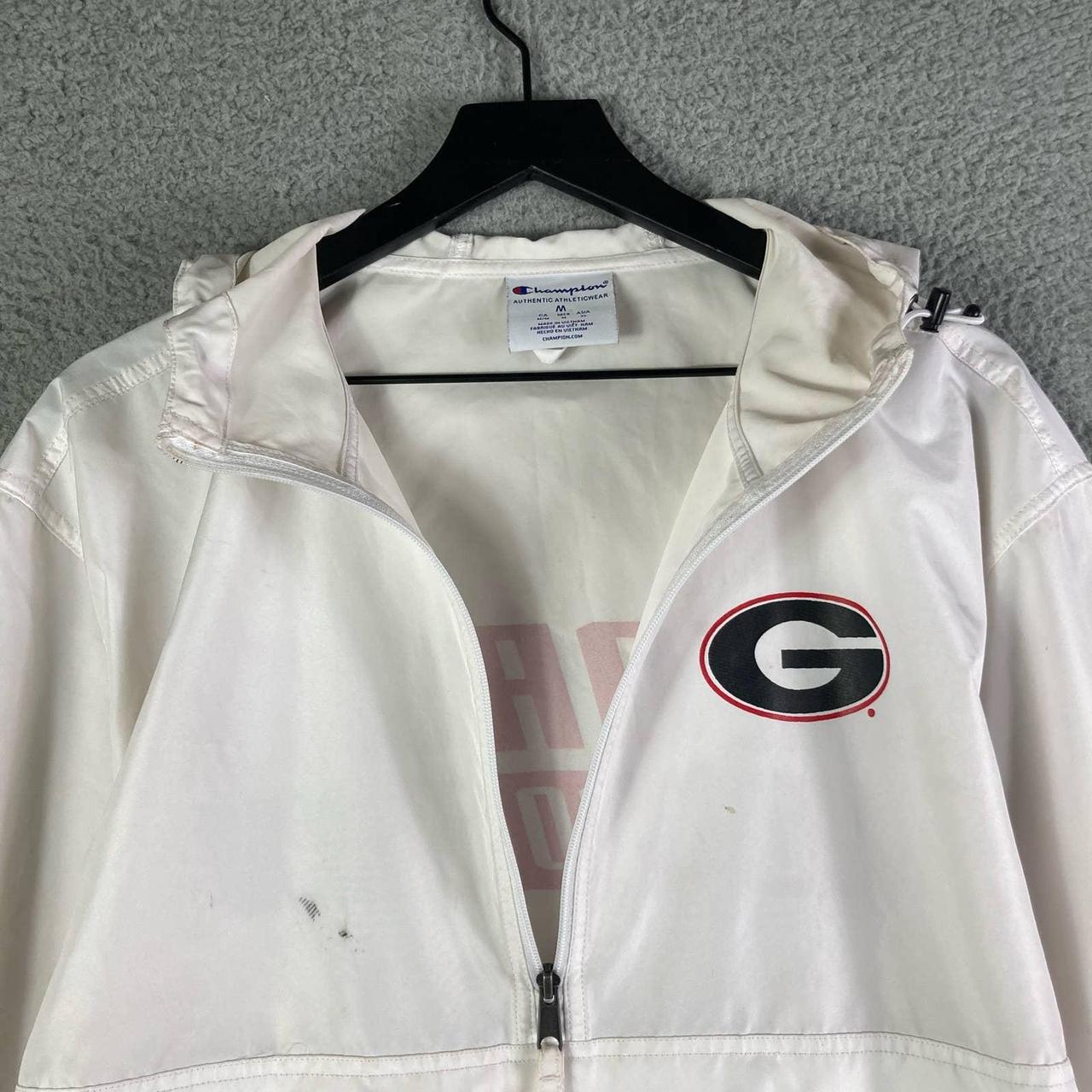 White top champion jacket