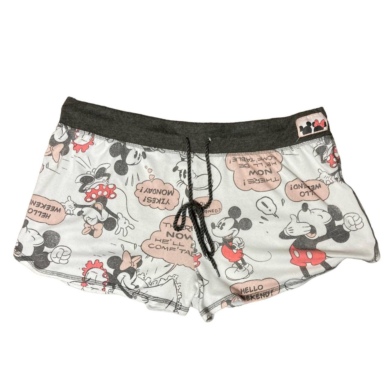 Womens best sale mickey shorts