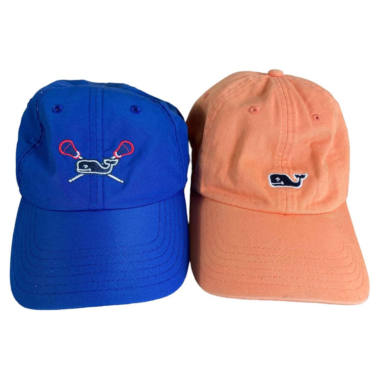 Vineyard Vines Lacrosse Hat Blue Whale Logo Unisex... Depop