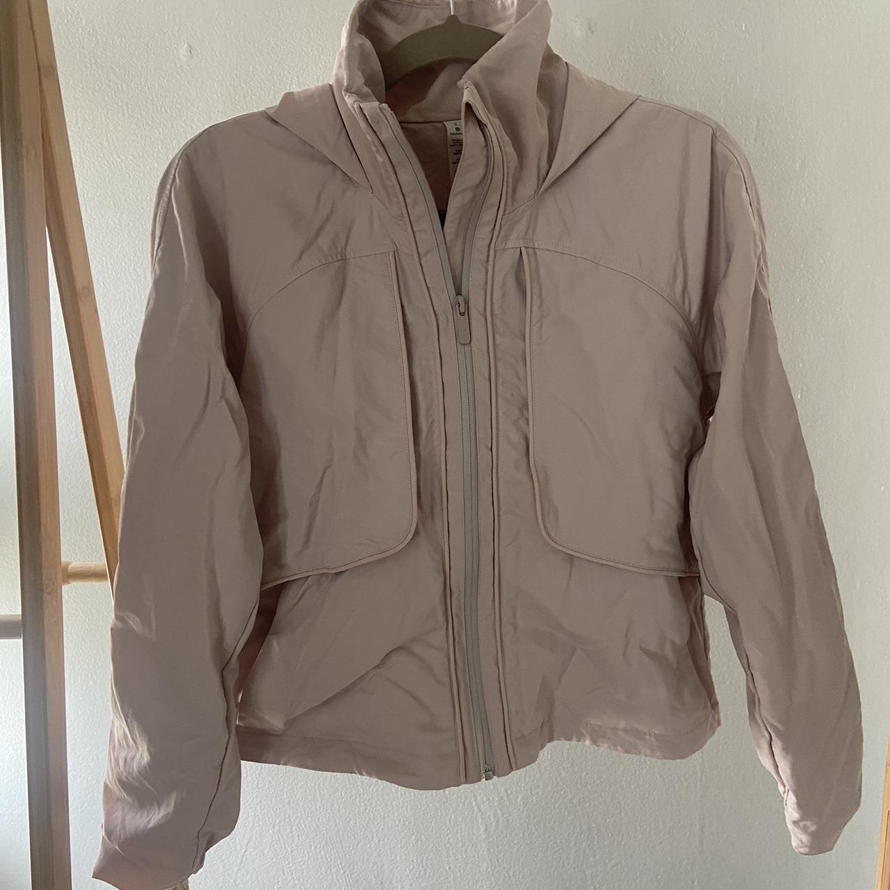 Lululemon Always Effortless jacket in blush color. - Depop