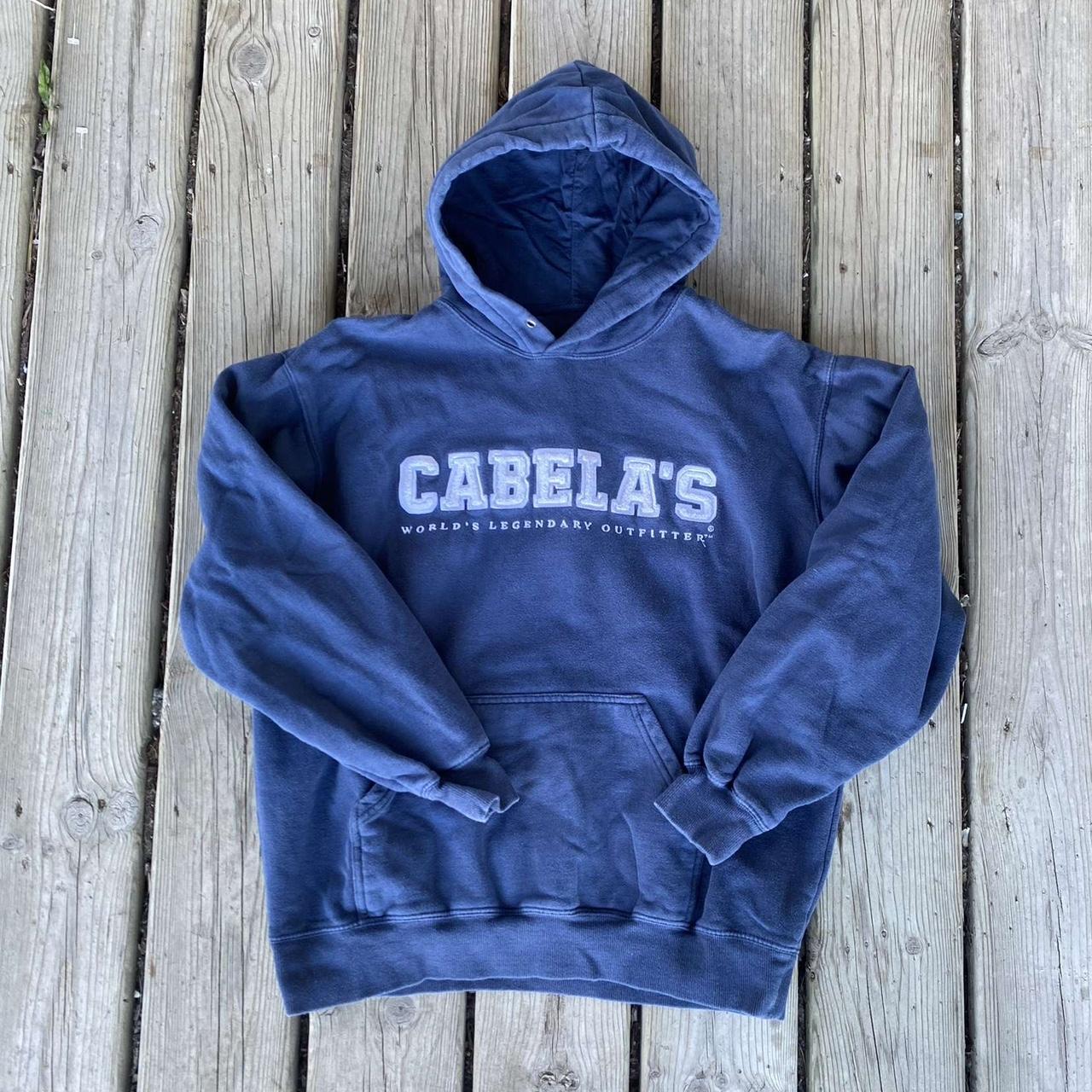 Cheapest Cabela's Navy Blue Logo Sweatshirt