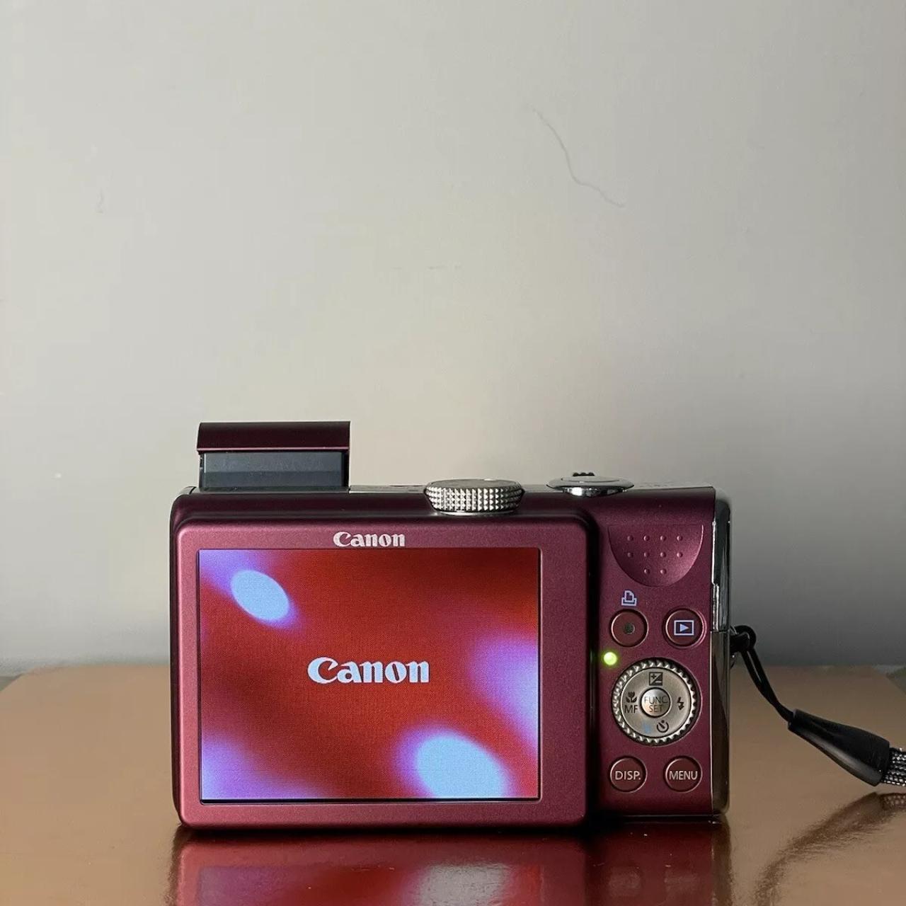 Canon PowerShot SX200 IS Burgundy Red Digital Camera | Depop Canon PowerShot SX200 IS Burgundy Red Digital Camera | Depop