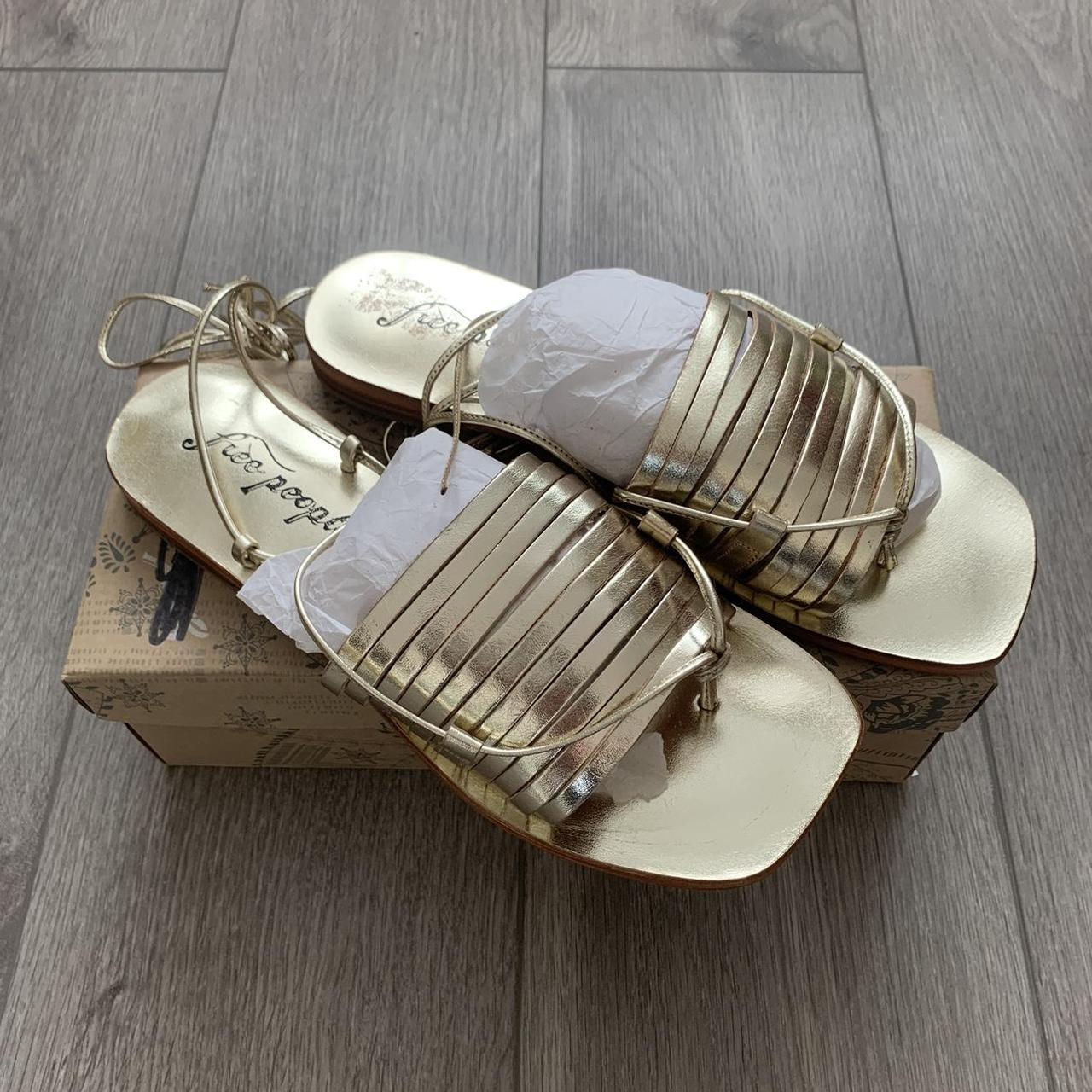 huarache free womens gold